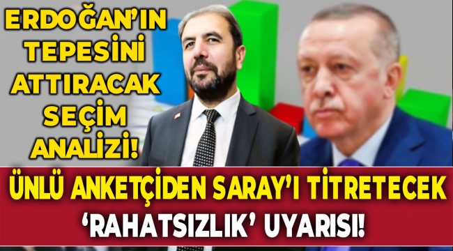 Ünlü anketçi Mehmet Ali Kulat'tan Saray'ı titretecek 'rahatsızlık' uyarısı! Erdoğan'ın tepesini attıracak seçim analizi!